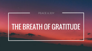 The Burden of Aspirations and a Breath of Gratitude